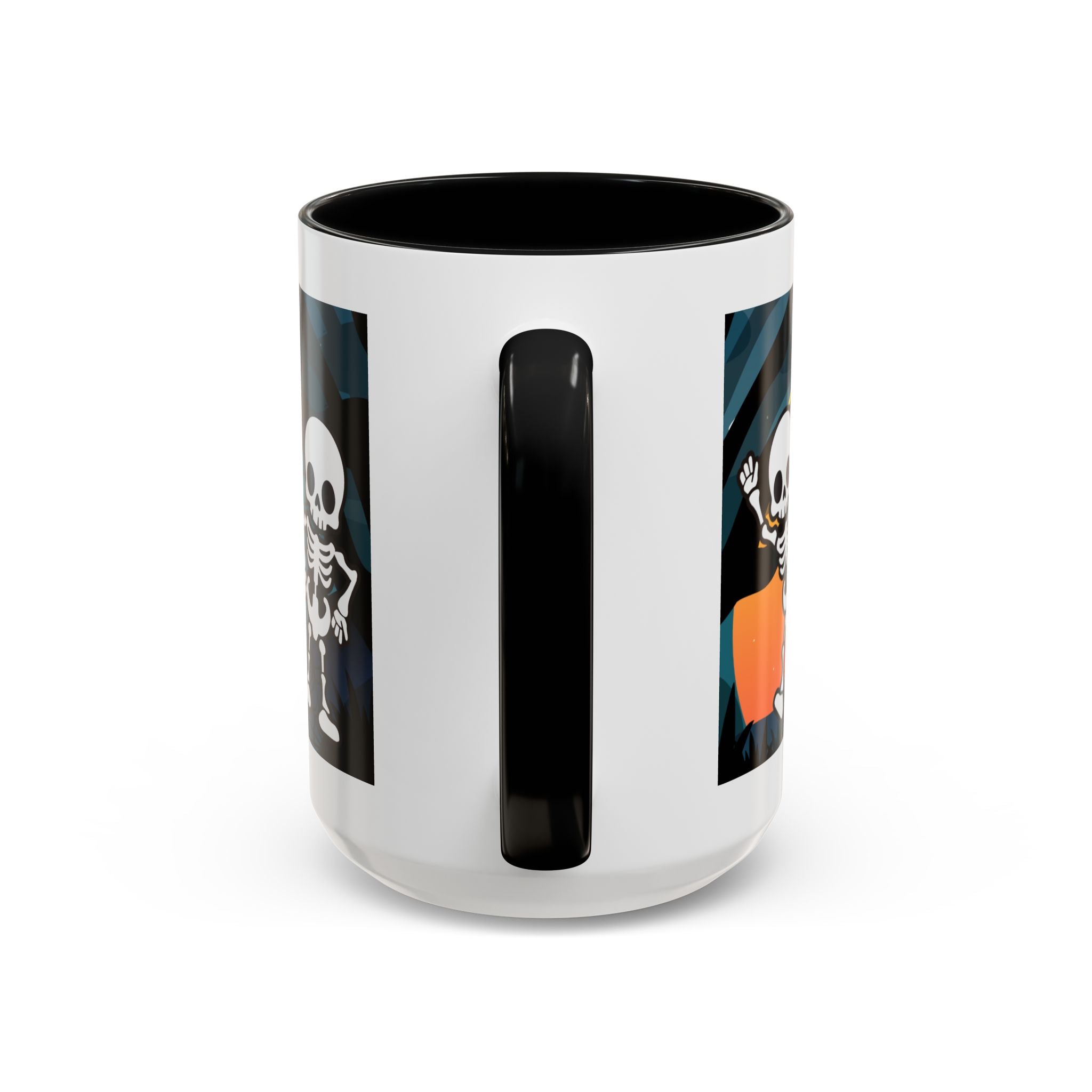 Skeleton Coffee Mug: Spooky Morning Brew Crew, Halloween Gift, Ceramic Cup, Fun Skeleton Design, Unique Coffee Lover Mug