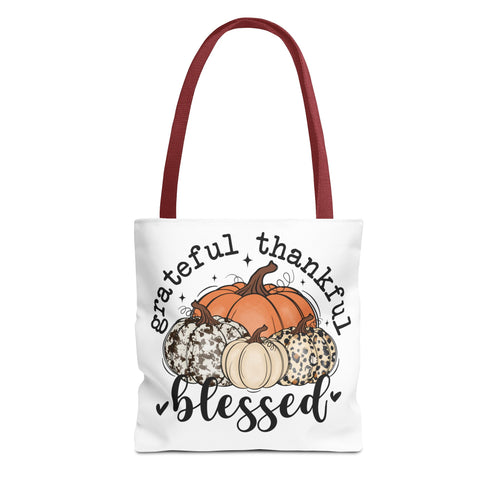 Fall-Themed Tote Bag, Perfect for Autumn, Thanksgiving, Pumpkin Patch Outings, Eco-Friendly Shopping, Seasonal Gift