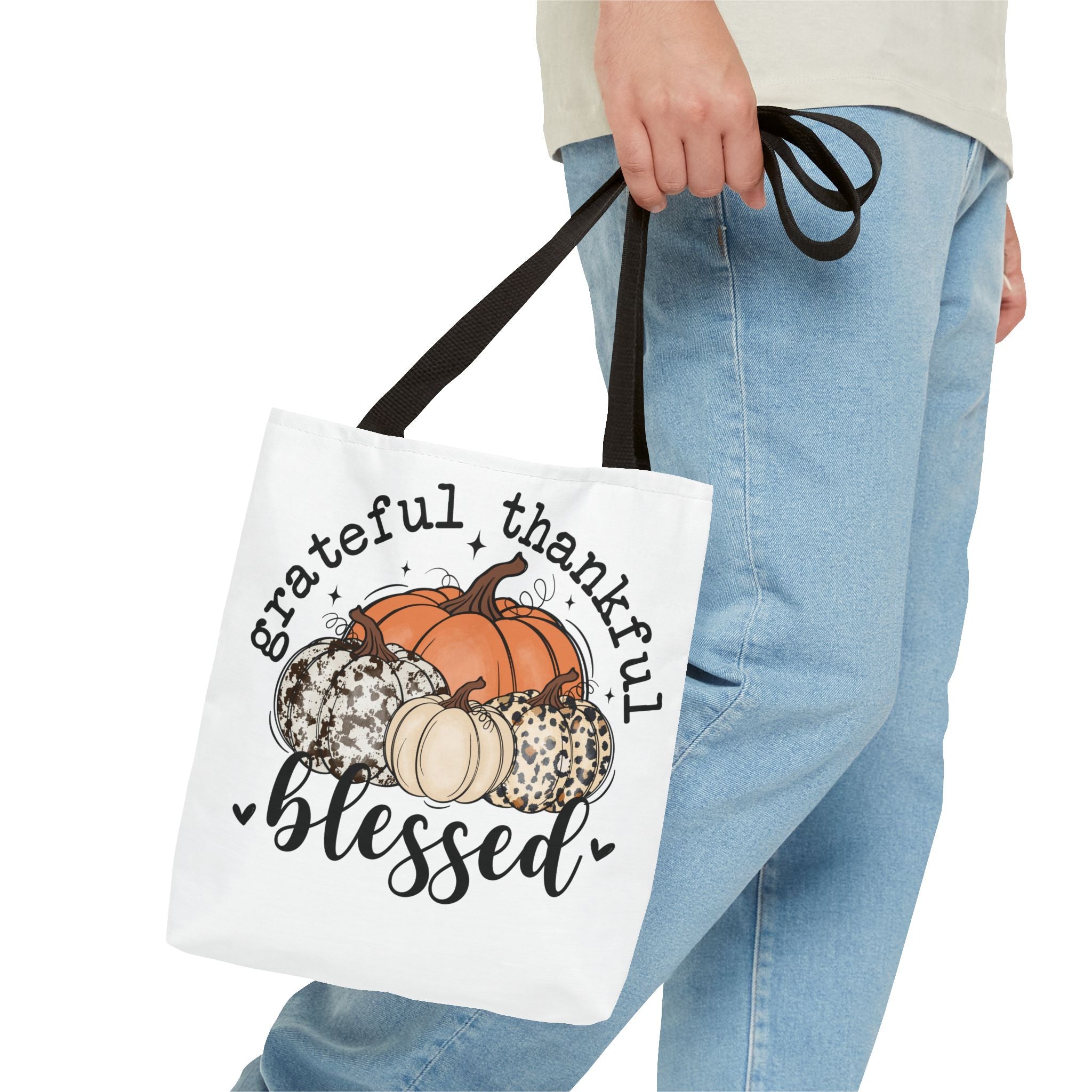 Fall-Themed Tote Bag, Perfect for Autumn, Thanksgiving, Pumpkin Patch Outings, Eco-Friendly Shopping, Seasonal Gift