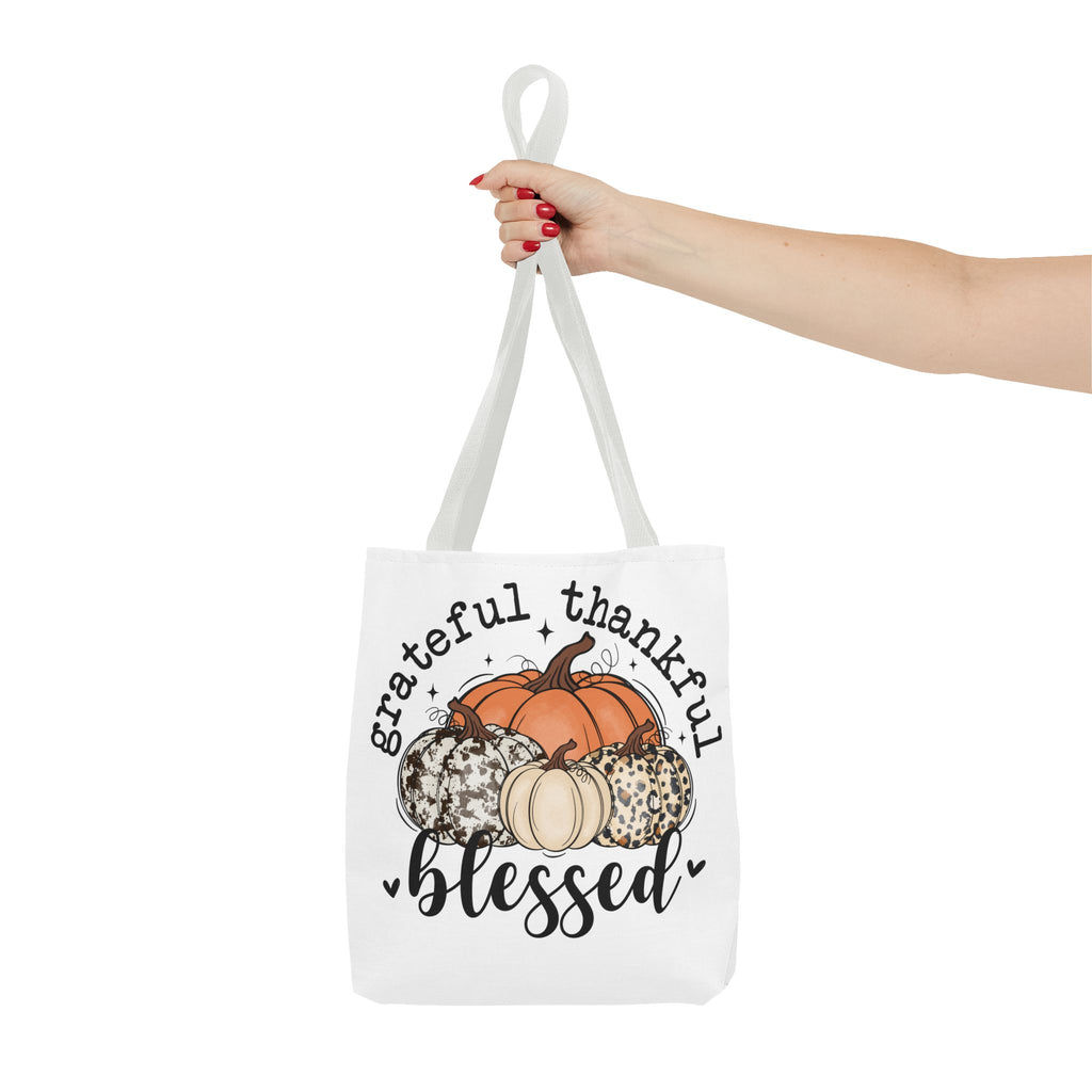 Fall-Themed Tote Bag, Perfect for Autumn, Thanksgiving, Pumpkin Patch Outings, Eco-Friendly Shopping, Seasonal Gift